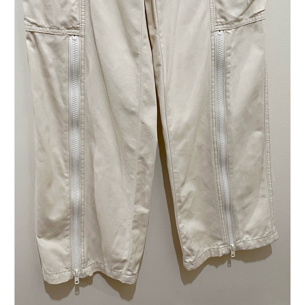 PacSun Cream Cargo Pants Utility Low Rise Puddle, Small - Picture 7 of 12